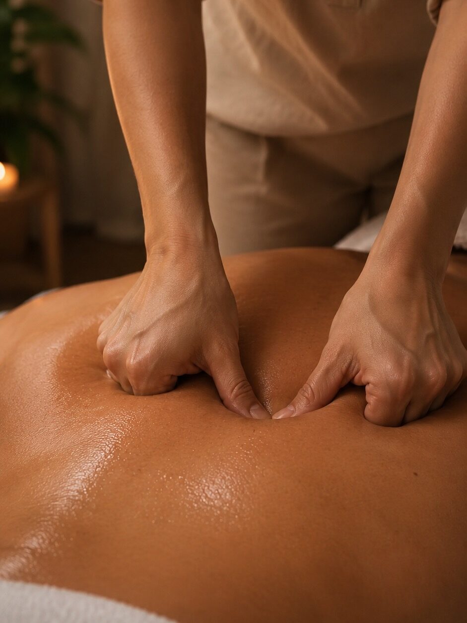 in the brick spa deep tissue massage